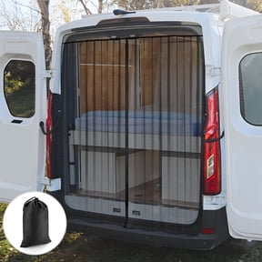 Kohree Van Bug Screen, Full Magnetic Strips Door Mesh Curtain for Side Door and Rear Door Flyscree Mosquito Net for Mercedes Sprinter Motorhome Camper