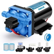 Kohree Upgraded RV Water Pump 7GPM 70PSI, 12V DC Water Pump, Self-Priming for Boat, RV, Marine, Yacht, Caravan