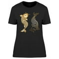 thumbnail image 1 of Koi Carp Graphic T-Shirt Women -Image by Shutterstock, Female Large, 1 of 2