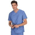 thumbnail image 1 of Koi Classics 4-Pocket Jason Top for Men - Modern Classic Medical Scrub Top, 1 of 4