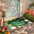 thumbnail image 1 of Koi Fish 3D Design Non-Slip Absorbent Bath Mat and Entryway Doormat, Velvet Soft Floor Rug for Bathroom, 50x80cm, 1 of 5
