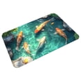 thumbnail image 1 of Koi Fish 3D Visual Floor Mat Polyester Non-Slip Rug For Indoor Hallway And Living Room, 1 of 8