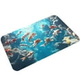 thumbnail image 1 of Koi Fish 3D Visual Floor Mat Polyester Non-Slip Rug For Indoor Hallway Living Room, 1 of 8