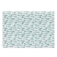 thumbnail image 1 of Koi Fish Cutting Board, Regular Different Sized Japanese Koi Fish Patterns Ocean Marine Underwater Theme, Decorative Tempered Glass Cutting and Serving Board, in 3 Sizes, by Ambesonne, 1 of 2