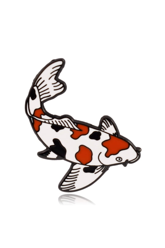 Koi Fish Hard Enamel Pin | Clayton Jewelry Labs