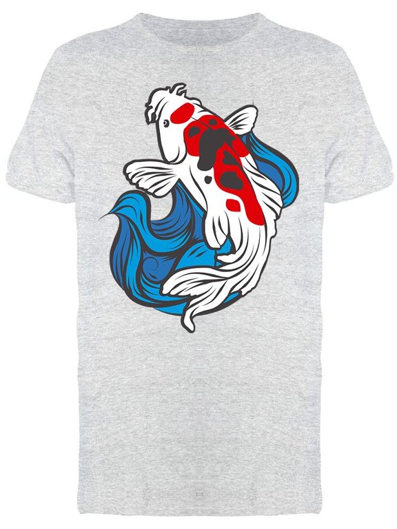 Koi Fish Logo Tee Men's -Image by Shutterstock