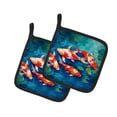 thumbnail image 1 of Koi Fish Pair of Pot Holders 7.5 in x 7.5 in, 1 of 5