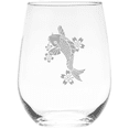 thumbnail image 1 of C&M Personal Gifts 17 oz Koi Fish Gift for Men and Women Stemless Wine Glasses, 1 of 5