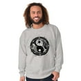 thumbnail image 1 of Koi Fish Ying Yang Balance Symbolic Unisex Plus Fleece Graphic Sweatshirt Brisco Brands 3X, 1 of 5