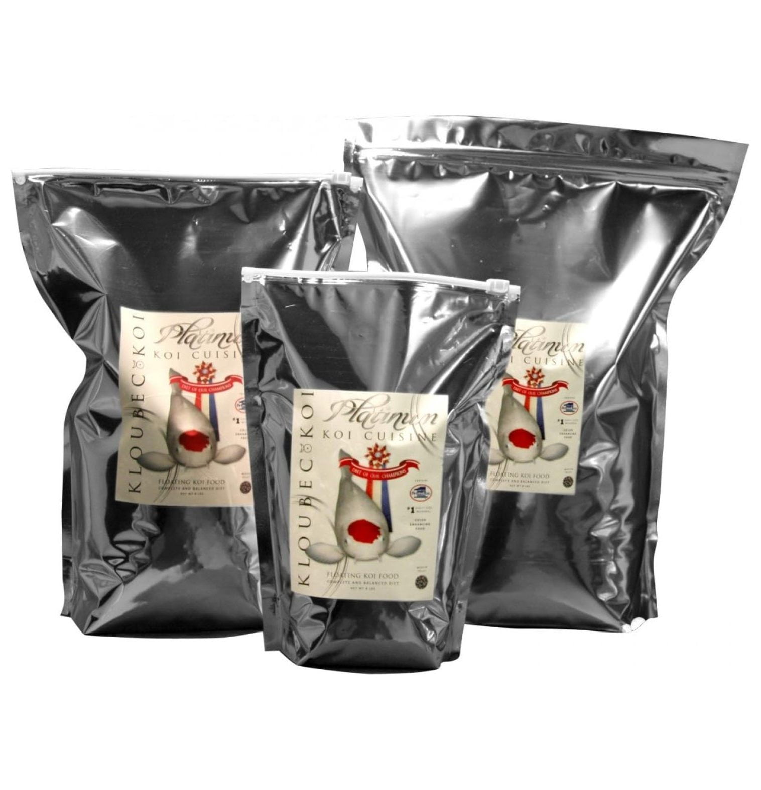 View of Koi Food - KOI Cuisine (Color Enhancing/All Season Diet) (4 lb ...
