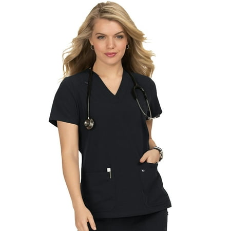 Koi 'Hustle and Heart' Top Scrub Top
