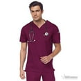 thumbnail image 1 of Koi Jason Men's Scrub Top, 1 of 2