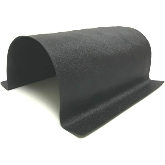 Koi Kastle Cave Underwater Shelter Protects Pond Fish from Predators and Provides Cool Shade - Molded Black Plastic, 14x7x6 Inches