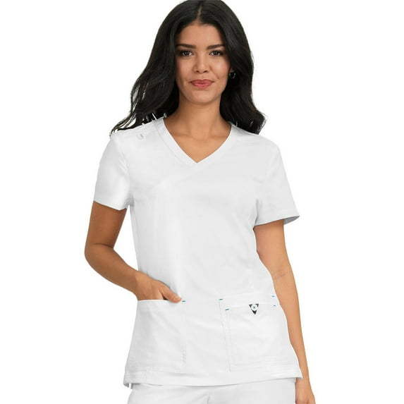 Koi 'Katie' Crossover Scrub Top Scrub Top