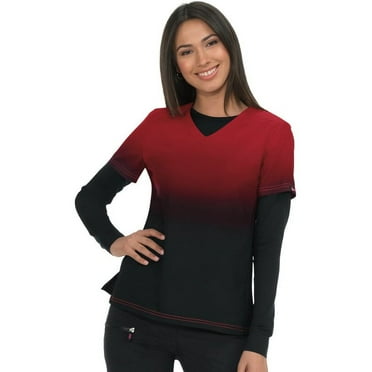 Koi Lite Women's V-Neck Ombre Reform Scrub Top