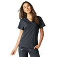 thumbnail image 1 of Koi Lite Womens Philosophy 316 Side per Scrub Top-Charcoal-XS, 1 of 3