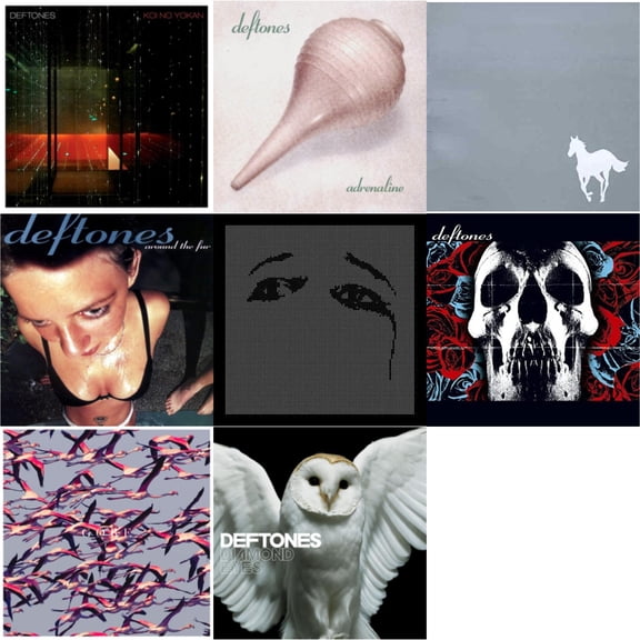 Adrenaline & Around The Fur & White Pony & Deftones & Ohms & Gore & Koi No Yokan & Diamond Eyes [CD Bundle]