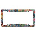 thumbnail image 1 of Koi Pond Fish Garden Pattern License Plate Tag Frame, 1 of 4