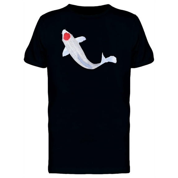 Koi With Orange Spot Painting T-Shirt Men -Image by Shutterstock, Male 4X-Large