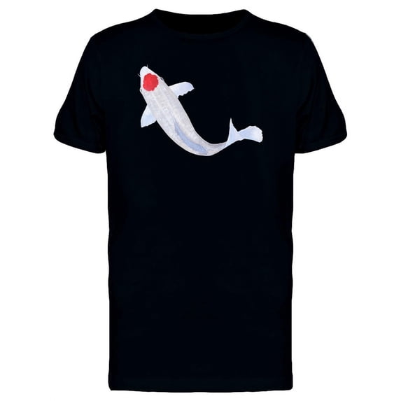 Koi With Orange Spot Painting Tee Men's -Image by Shutterstock