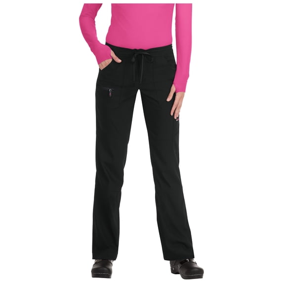 Koi Womens Peace Scrub Pant, Black, 2XL-Tall