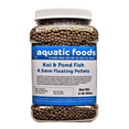 thumbnail image 1 of Koi and Pond Fish Pellet Food, 45% Protein 4.5mm Floating Koi Pond Pellets…1-lb 10oz Med Jar, 1 of 1
