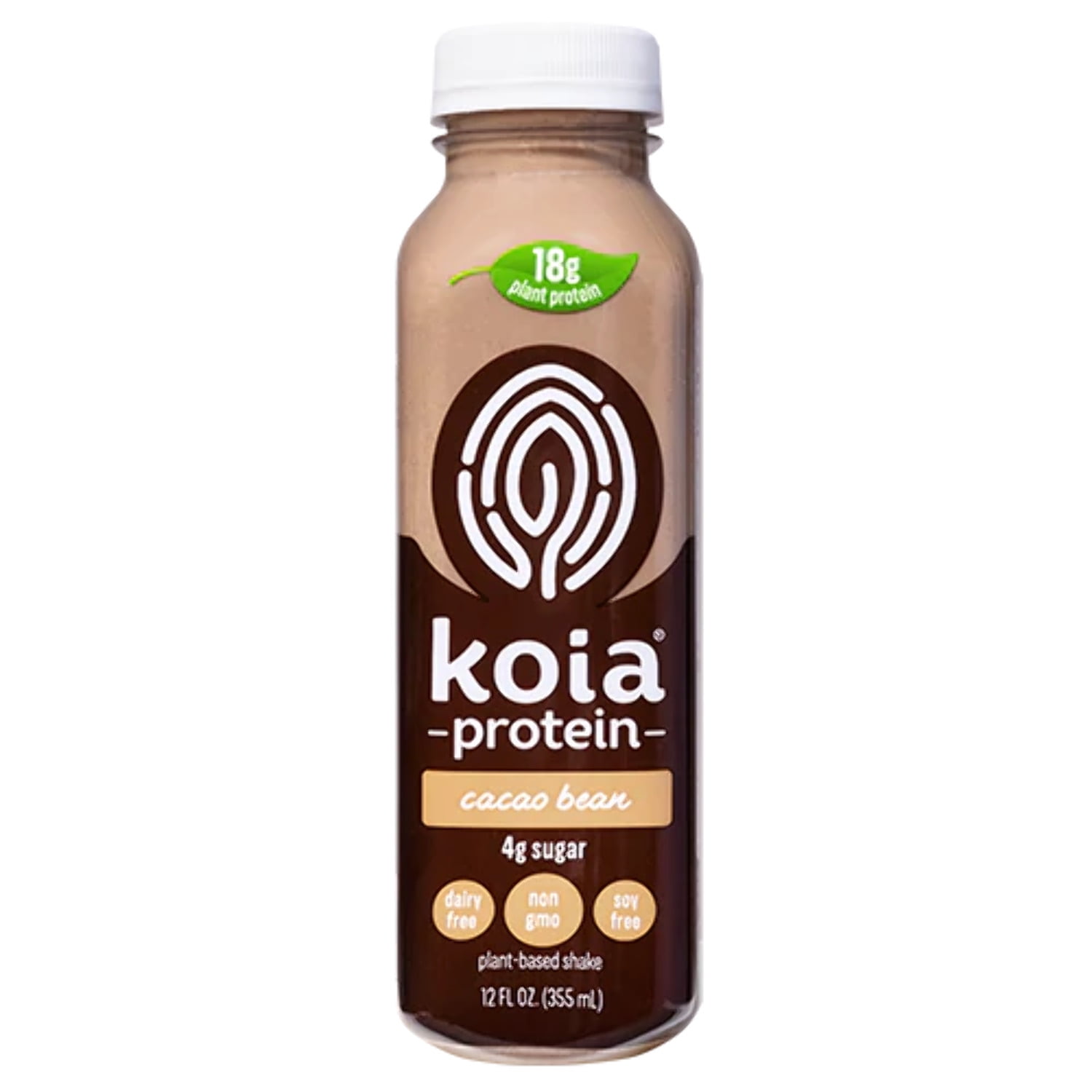 Koia Cacao Bean Plant Based Protein Drinks 12Pack Dairy Free