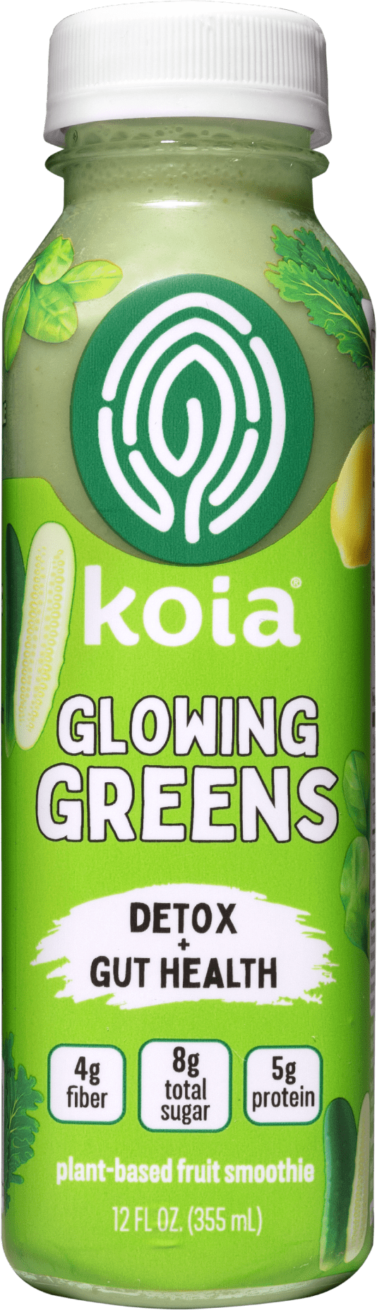 Koia Glowing Greens PlantBased Blended Smoothie, 12 fl oz
