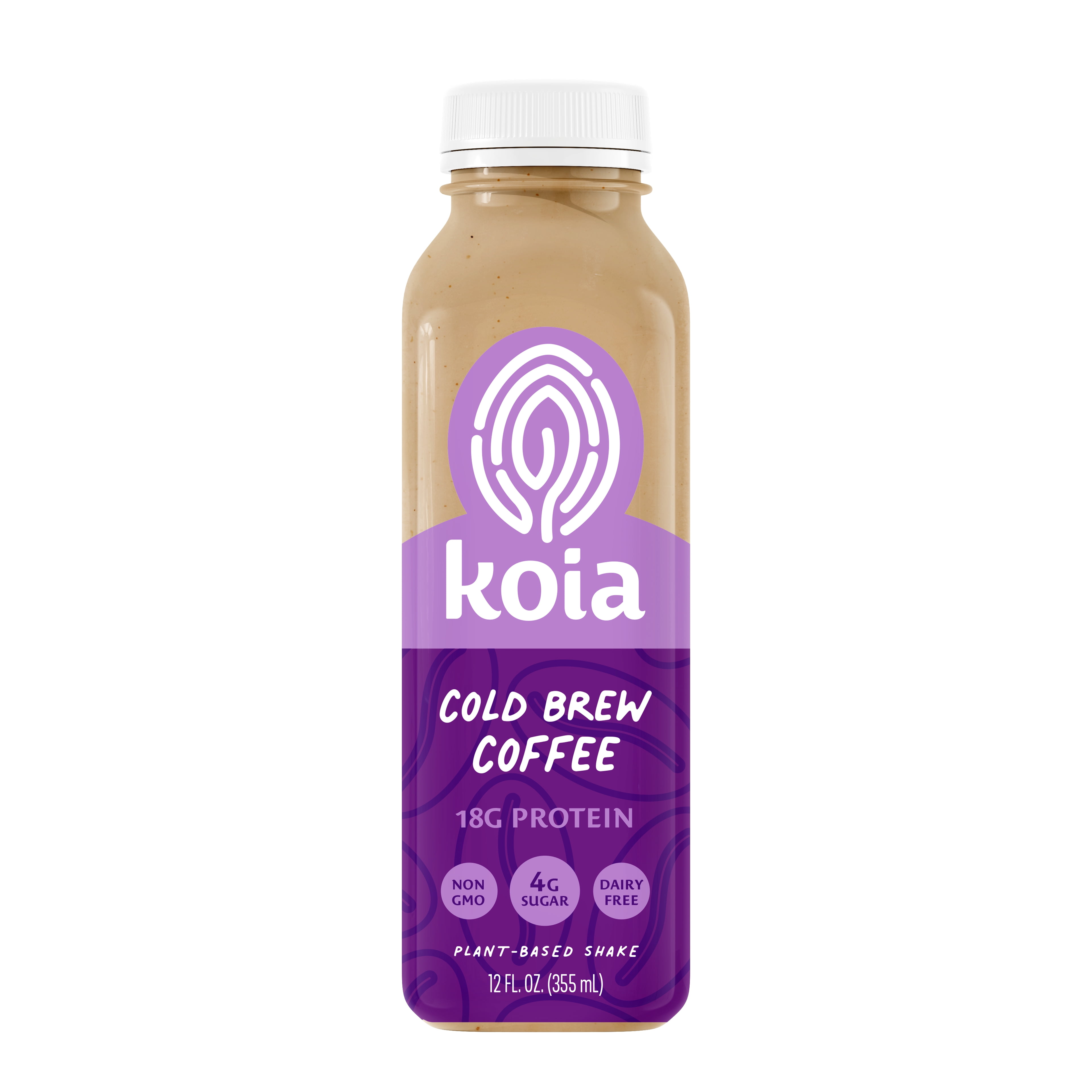 Koia Protein Nutritional Shake, Cold Brew Coffee, 18g Plant Protein, Non-Dairy Ready to Drink