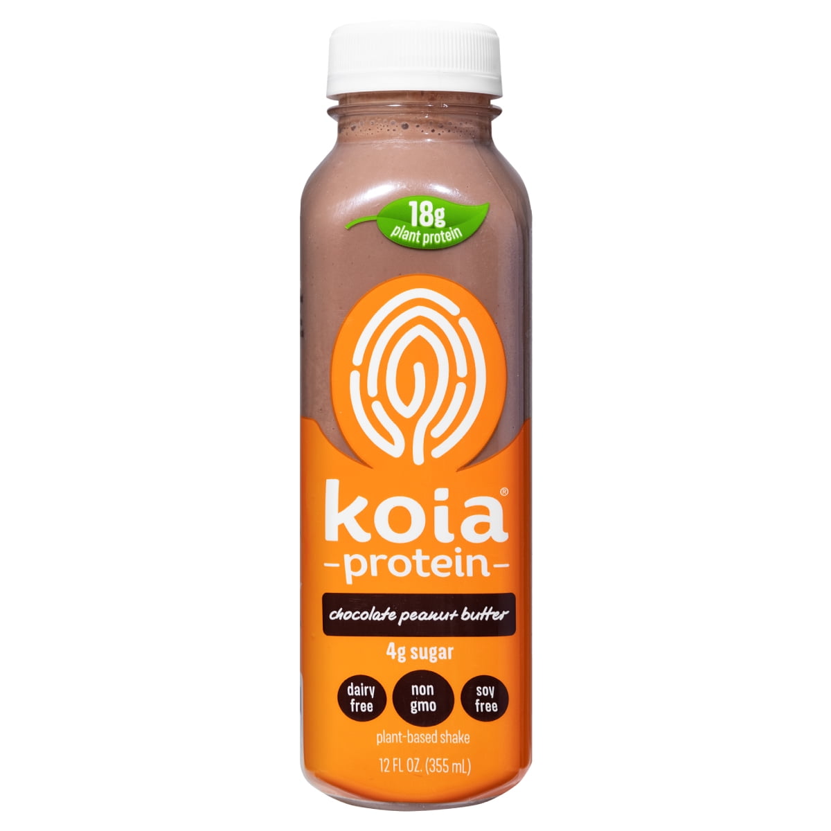 Koia Protein Shake, Chocolate Peanut Butter, 18g Protein, Ready to