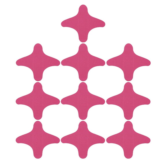 Koiauber 10 Pcs Precut Kinesiology Tape for Hand Elastic Cotton Athletic Sports Tape for Pain Relief Support