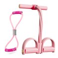 thumbnail image 1 of Koiauber 6-Tube Pedal Ankle Puller Figure 8 Resistance Band Elastic Yoga Sit-up Pull Rope with Handle Pedal Tensioner Exerciser Workout Equipment, 1 of 8