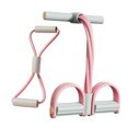 thumbnail image 1 of Koiauber 6-Tube Pedal Ankle Puller Figure 8 Resistance Band Elastic Yoga Sit-up Pull Rope with Handle Pedal Tensioner Exerciser Workout Equipment, 1 of 8