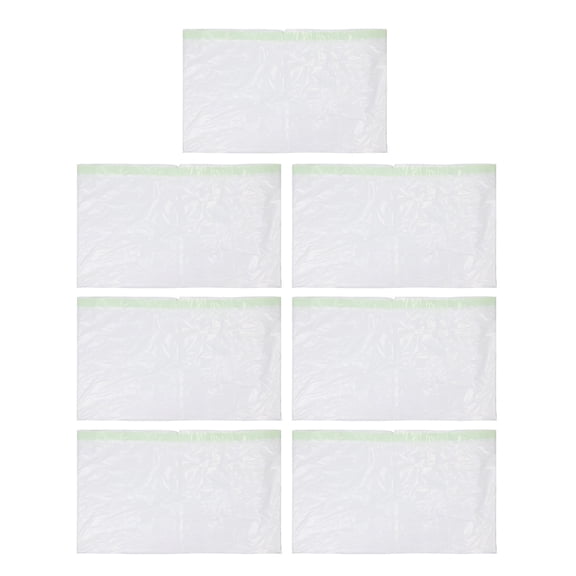 Koiauber 7 Pcs Cat Litter Bag 7-Day Sifting Litter Bag Tear Resistant Pet Waste Bag with Drawstring Leakproof Liners for Most Litter Boxes