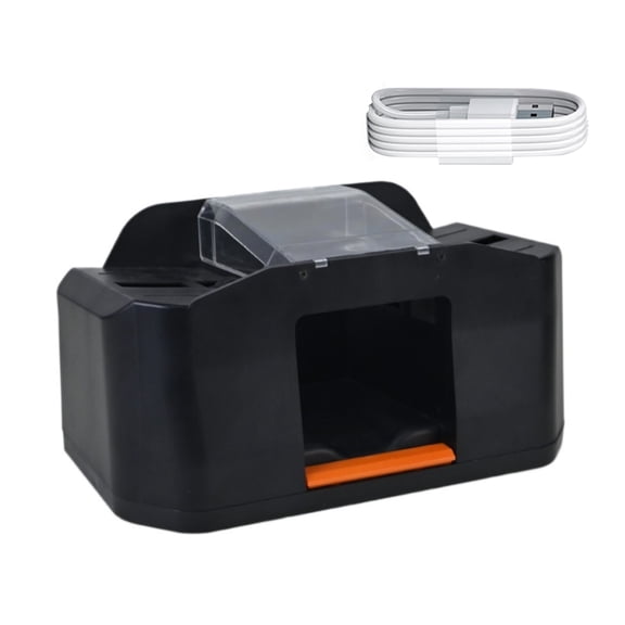 Koiauber Automatic Card Shuffler 2000mAh Rechargeable Quiet Electric Poker Card Dealer Machine Card Dealing Tool Casino Equipment