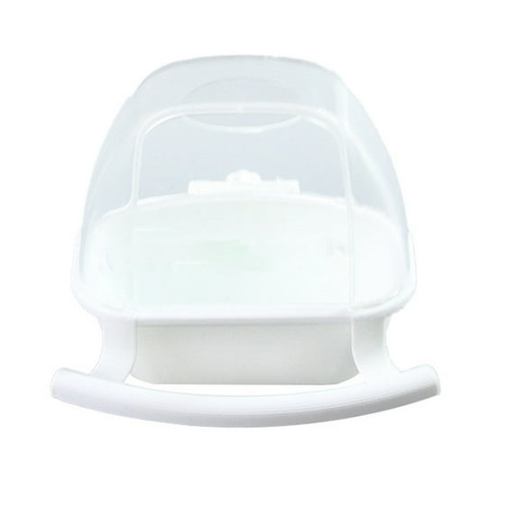 Koiauber Birds Cage Hanging Feeding Cup No Mess Birds Feeder Box Plastic Food Water Dispenser Bowl for Parrot Cockatiel Small Birds