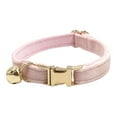 thumbnail image 1 of Koiauber Cat Collar Velvet Pet Chocker Necklace with Bell Adjustable Neck Collar for Cat Kitten Puppy Small Dogs, 1 of 8