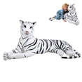 thumbnail image 1 of Koiauber Giant Tiger Pillow,Life Size Tiger Toy,Lifesize Stuffed Animal Doll,Big Tiger Stuffed Animal,Extra Large,Plush Lifesize Tiger, 1 of 8