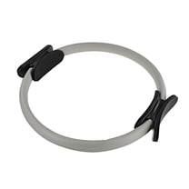 Koiauber Women Pilates Ring with Grip Handles Leg Toning Inner Thigh Pelvic Floor Exercise Yoga Circle Home Gym Fitness Equipment