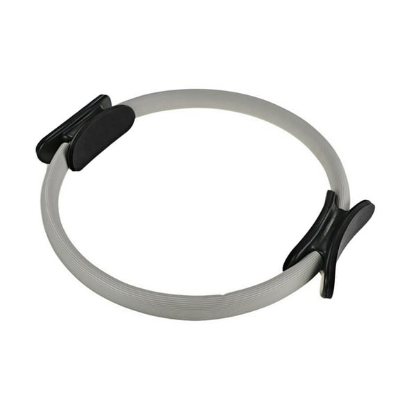 Koiauber Women Pilates Ring with Grip Handles Leg Toning Inner Thigh Pelvic Floor Exercise Yoga Circle Home Gym Fitness Equipment