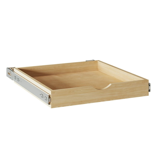 Koifuxii Kitchen Pull Out Drawers, Birch Wood Slider 20''W x 21