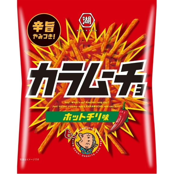 Koikeya Karamucho Sticks Hot Chili Flavor 97g Made in JAPAN - Tokyo Sakura Mall