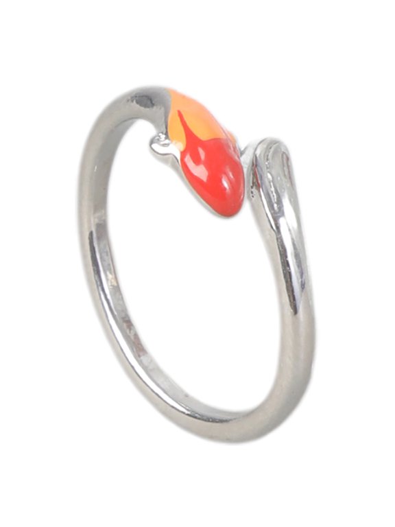 Kois Fish Shape Rings Small Open Fashion Rings Unisex Adjustable Rings Vintage Jewelry Accessory Gift for Girlfriend
