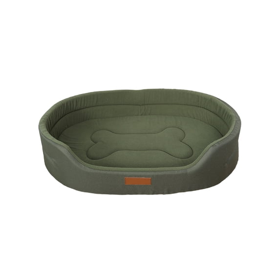 Hohaski All Season Cat and Dog Bed,Non Slip Bottom Waterproof Liner Pet Bed,Removable Washable Cover,for Crates
