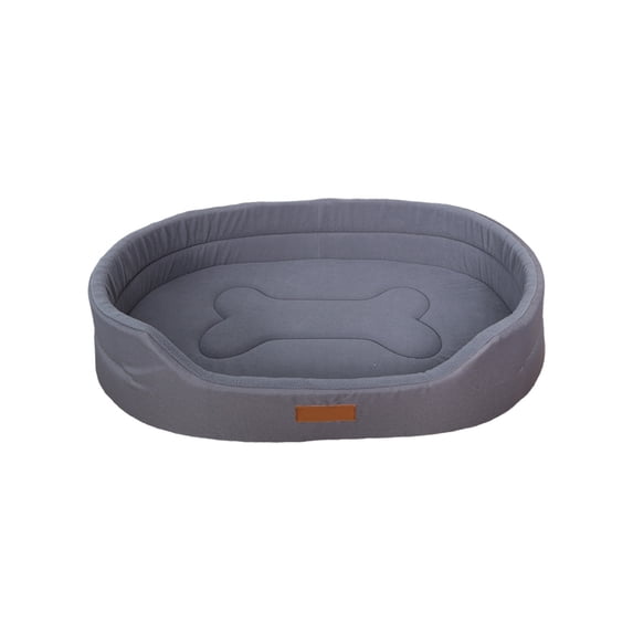Hohaski All Season Cat and Dog Bed,Non Slip Bottom Waterproof Liner Pet Bed,Removable Washable Cover,for Crates