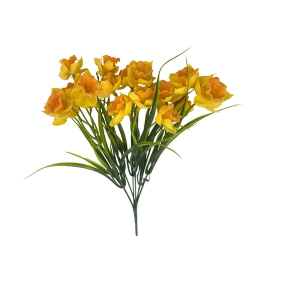 Kojanyu Artificial Daffodils for WeddingHome Decor - Realistic Silk Flowers for Beautiful Arrangements