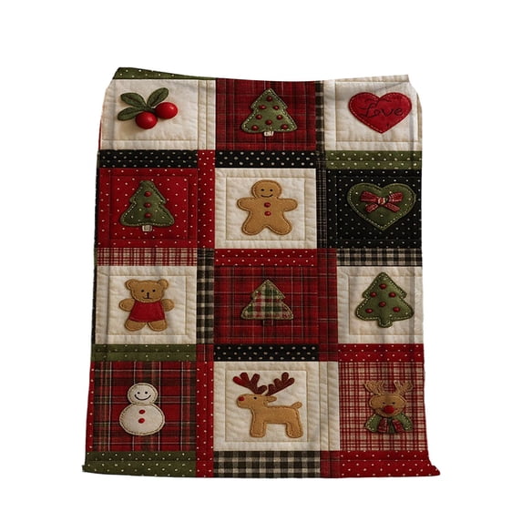 Kojanyu Christmas Printed Throw Blanket, Soft Holiday Blanket Warm Festive Xmas Nap Blanket for Sofa Bed Office