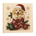 thumbnail image 1 of Kojanyu DIY Christmas Pearl Bead Painting Kit, Framed Canvas Rhinestone Art Set with Instructions, Holiday Crafts for Adults Home Wall Decor Gift., 1 of 6