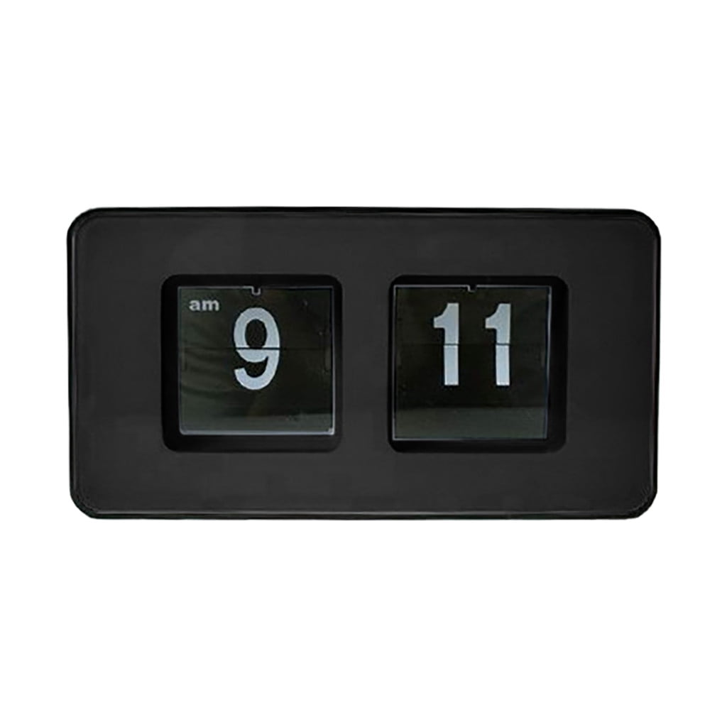 Kojanyu Digital Clock for Classroom Wood Clock Auto Flip Clock Stylish