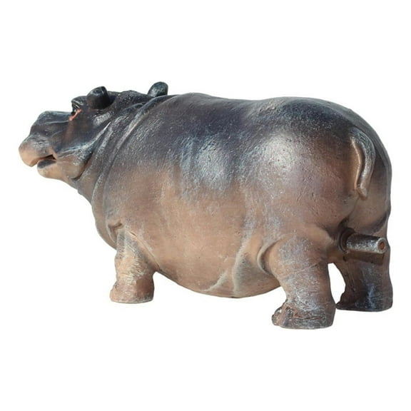 Kojanyu Hippo Oxygen Fish Tank Decoration,Creative Pneumatic Bubble Landscape Ornament for Aquarium,Clam Reef Rockery Decor